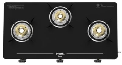 Preethi | Kitchen | Glass Top Gas Stove | GTS415