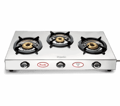 Preethi | Kitchen | Steel Gas Stove | SSGS003